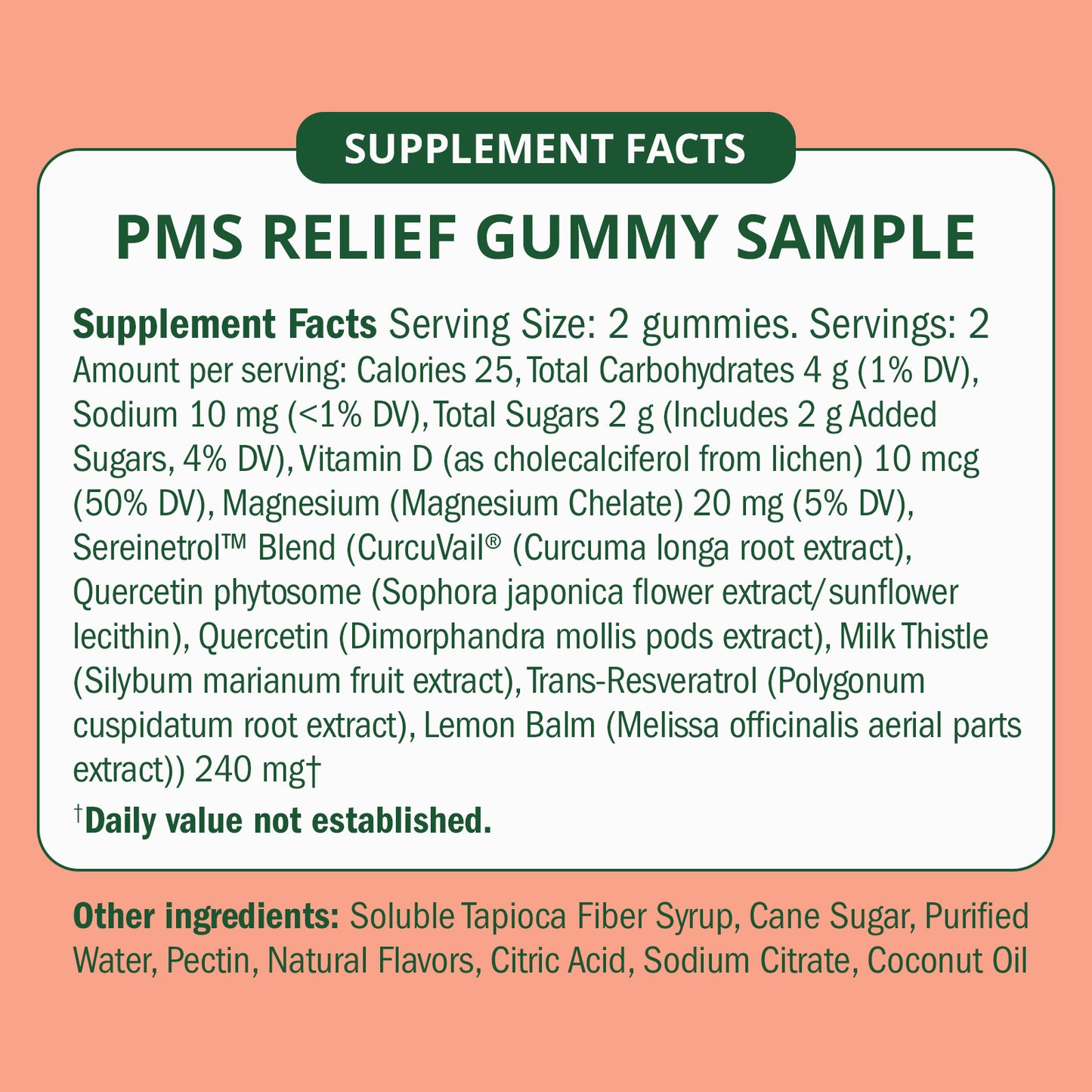 PMS Relief Gummy Sample Pack