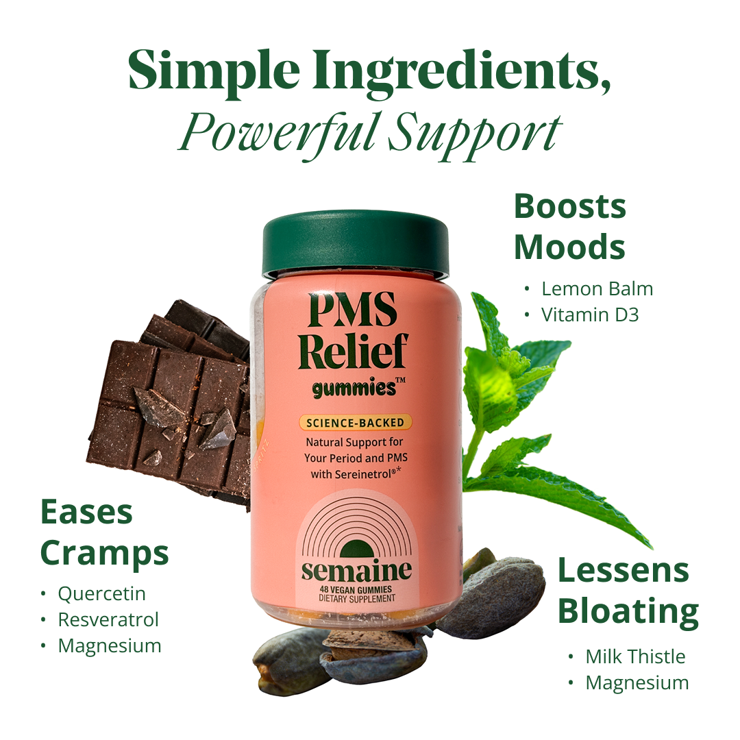 Repid Pms PMS Relief Gummy & Soothing Period Support – Semaine Health