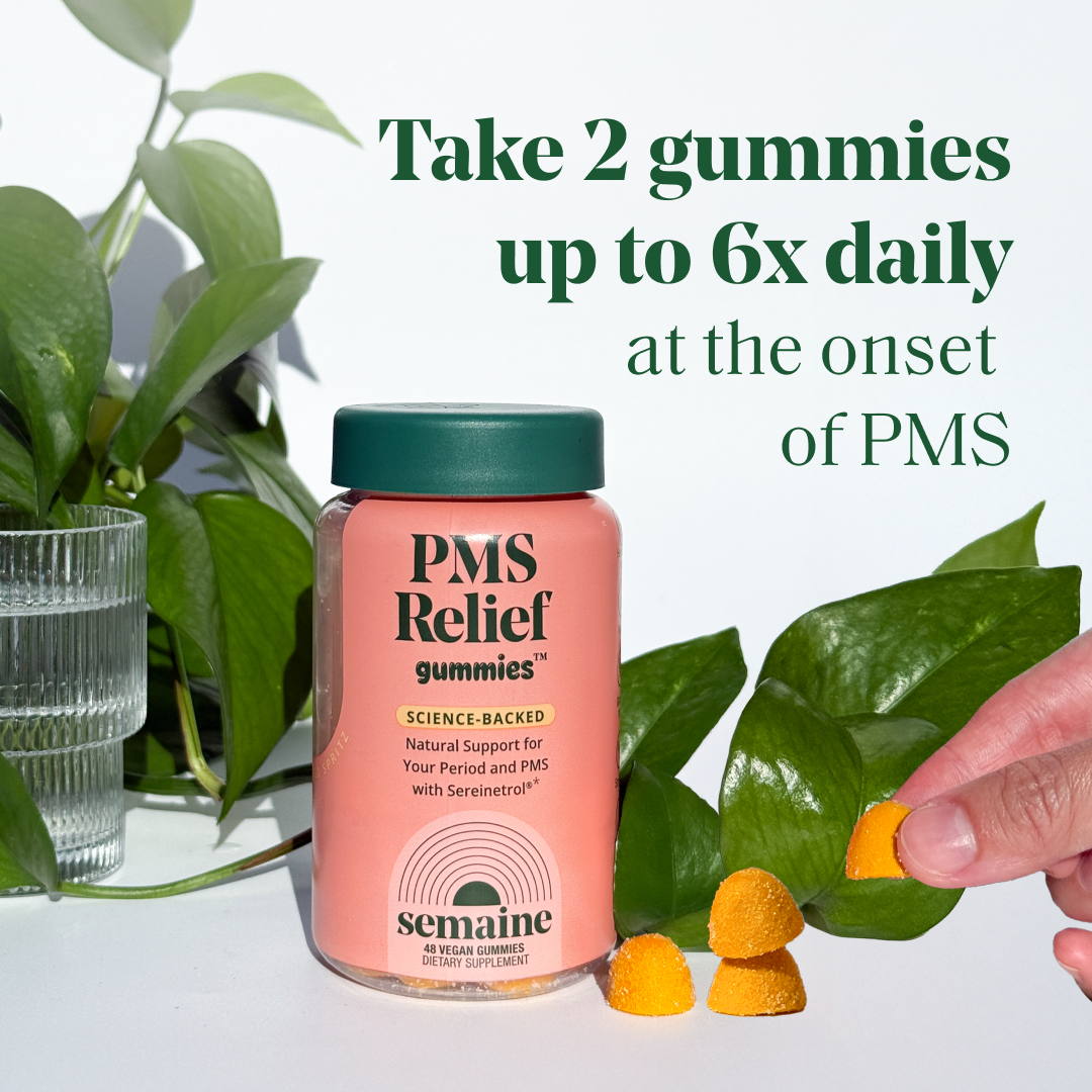 PMS Relief Gummy & Soothing Period Support – Semaine Health