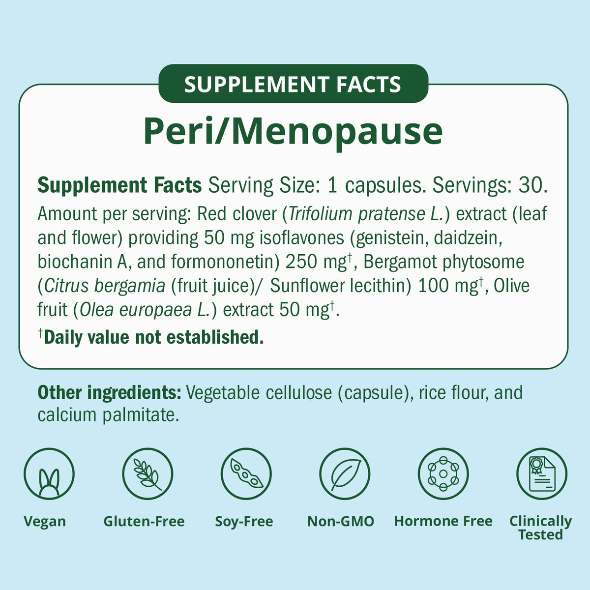 40+ Total Supplement Facts panel