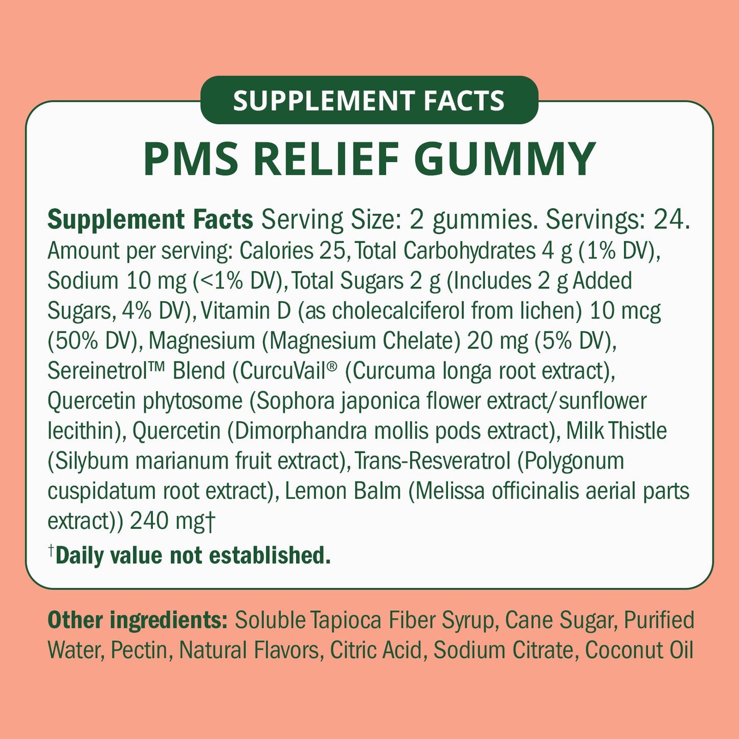 PMS Relief Gummy