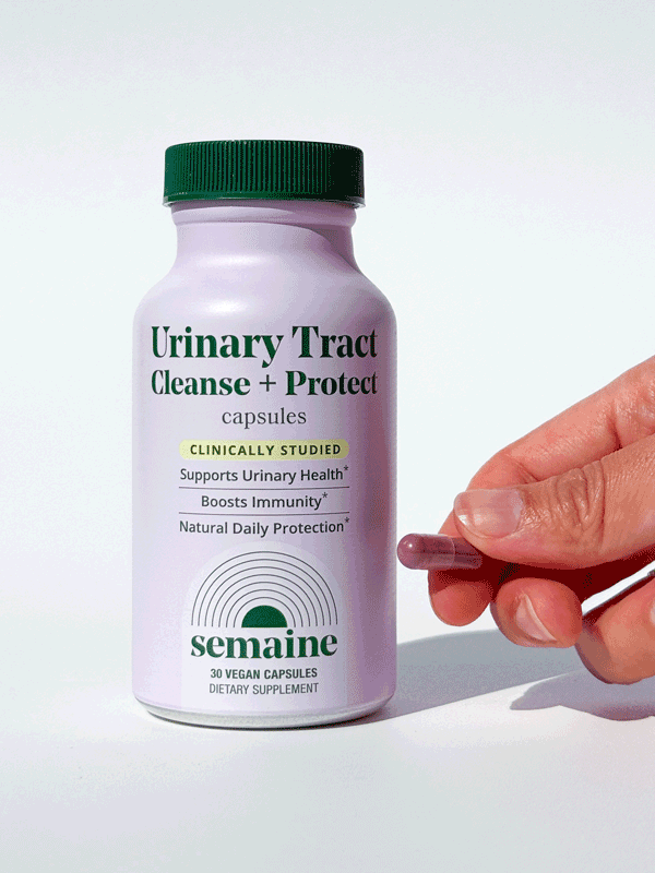 Urinary Tract Cleanse + Protect bottle with capsule
