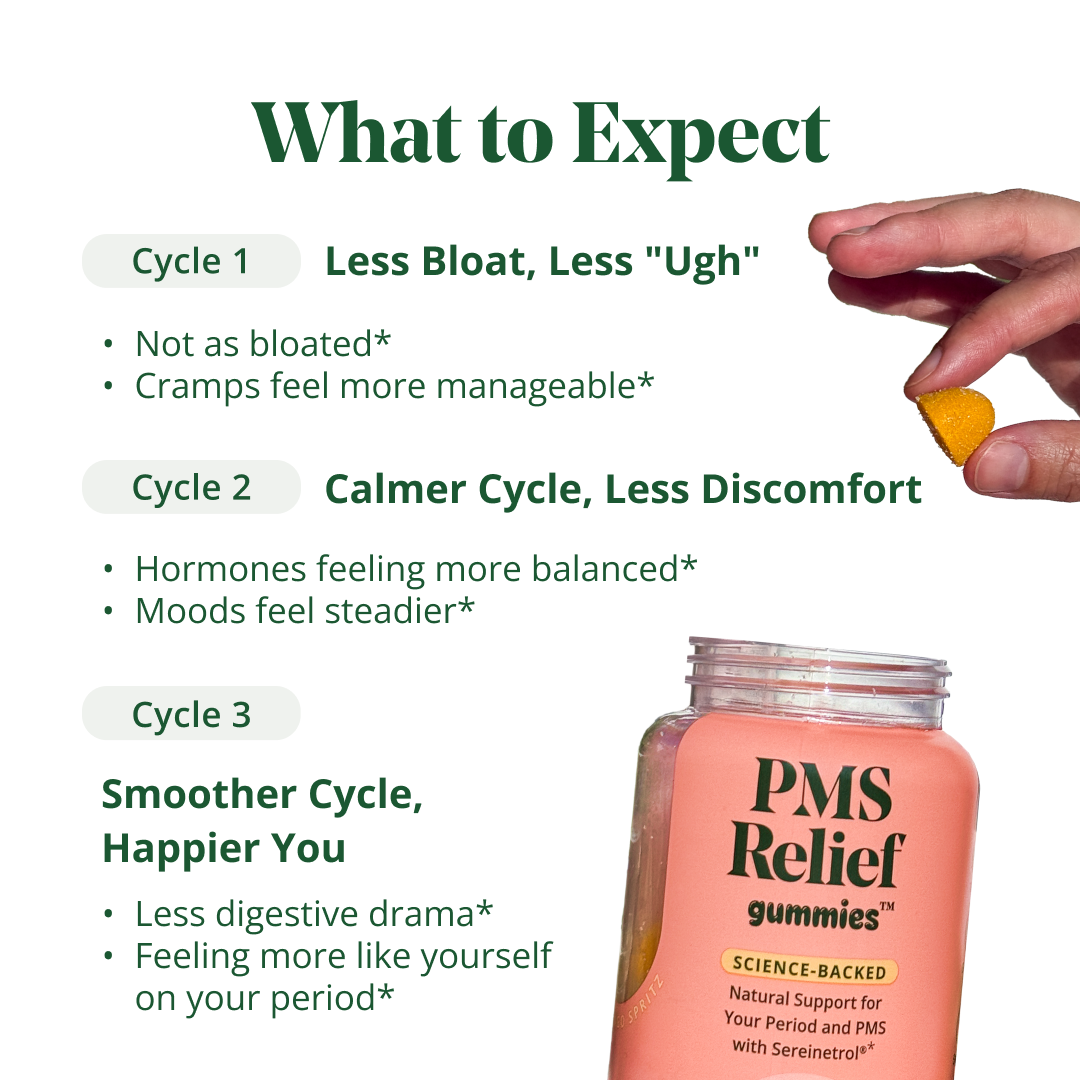PMS Relief Gummy & Soothing Period Support – Semaine Health