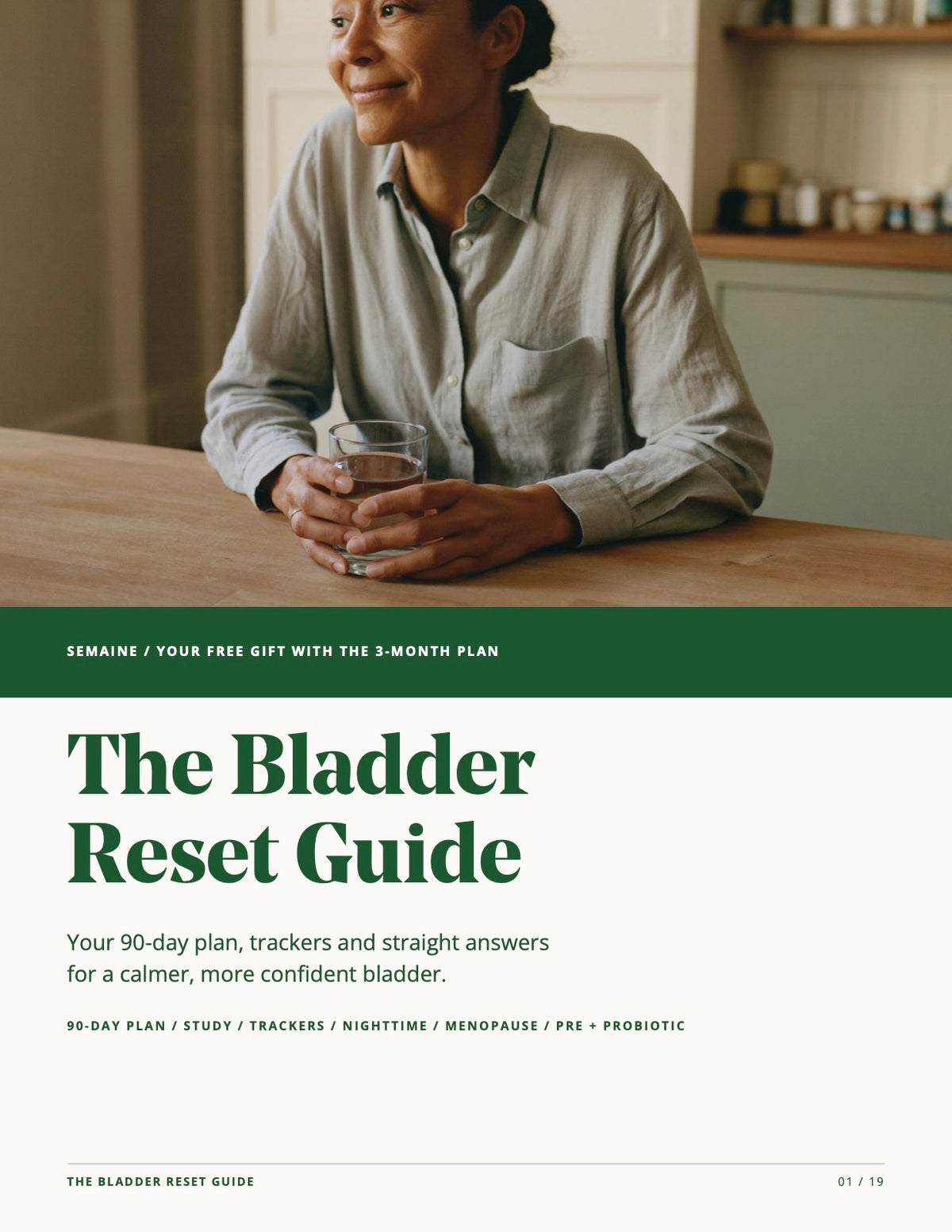 The Bladder Reset Guide ebook cover